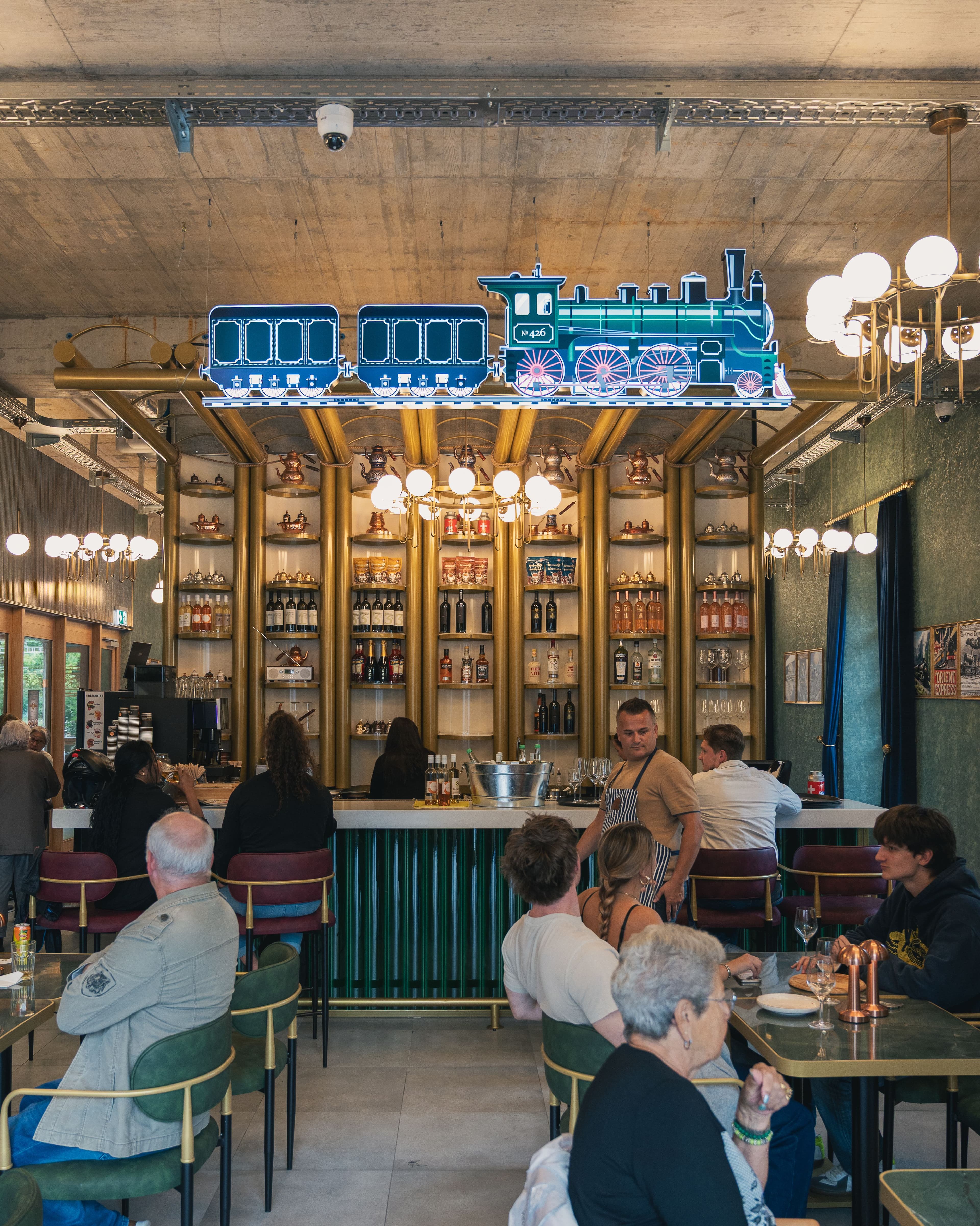 Ambiance du restaurant Orient Express